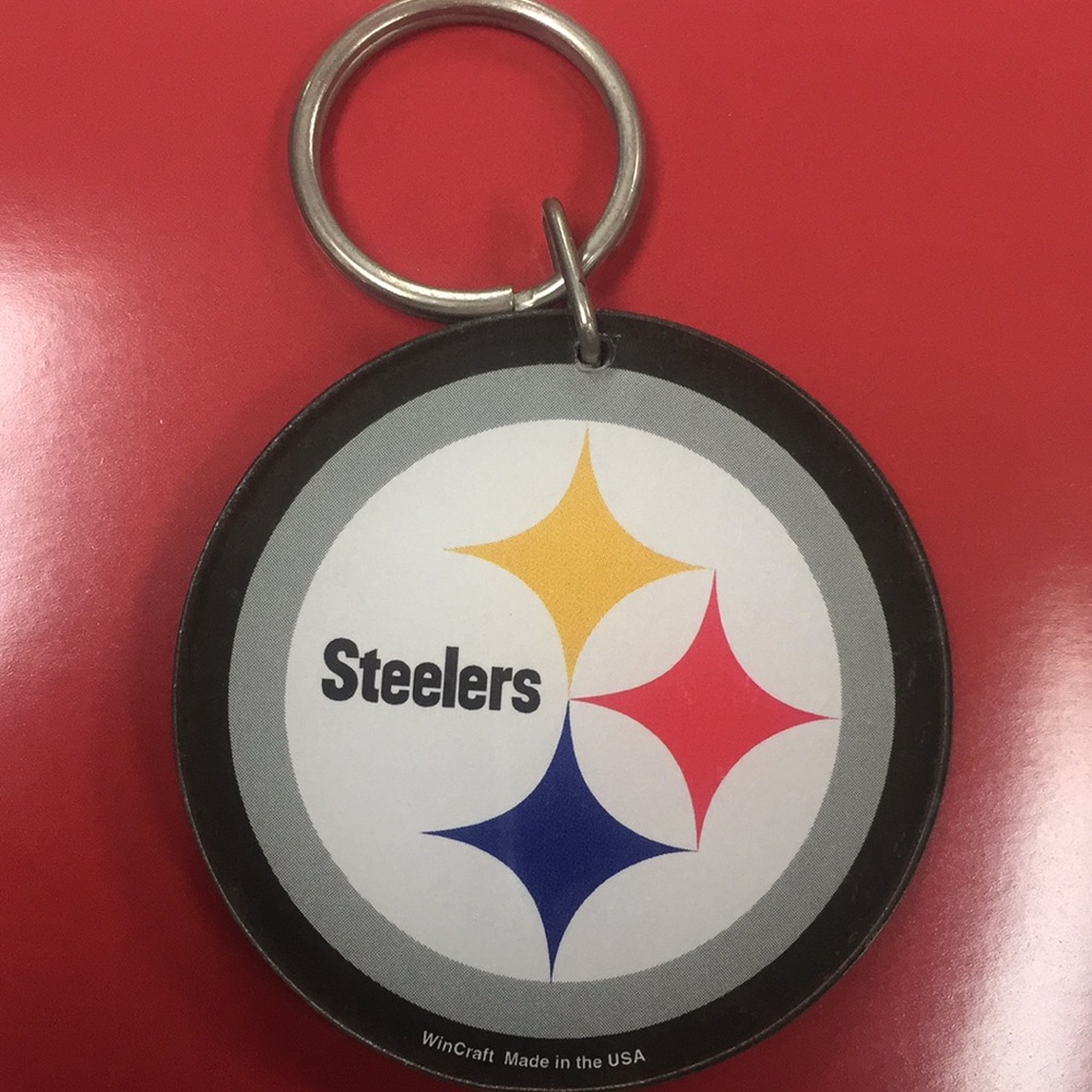 Steelers keychain